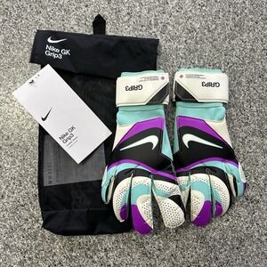 Nike GK Grip 3 Goalkeeper Gloves Soccer Football Adult Size 8 FB2998-010